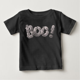 Boo Roliga Spöken Söt Baby Pojke Flicka Halloween  T Shirt