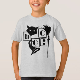 Boo! Roligt Halloween T-Shirts