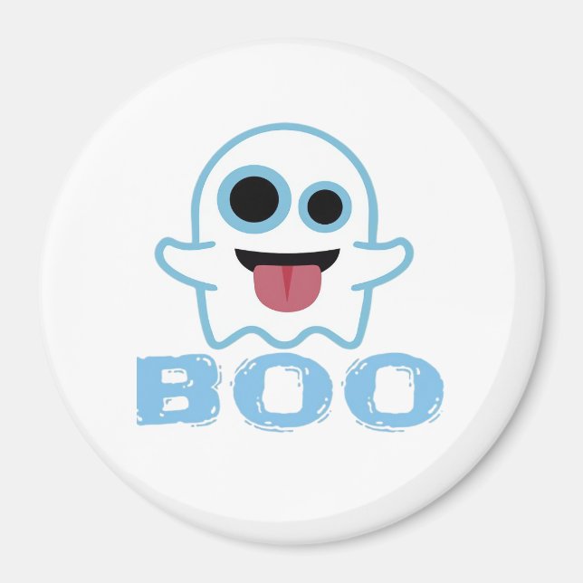 Boo Roligt Roligt Meme Magnet (Framsidan)