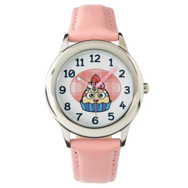 Boo Rosa Cuptårta Watch Armbandsur (Framsida)