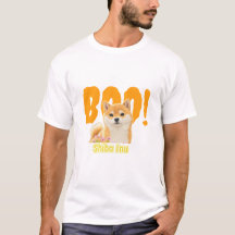 Boo! Shiba Inu | Bästa T-shirt för Shiba Inu-perso