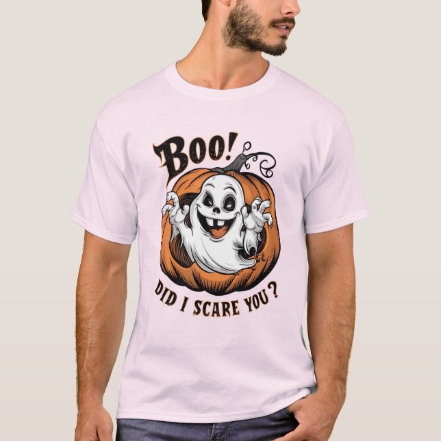 Boo skrämde jag dig t shirt (Framsida)