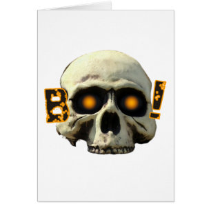 Boo Skull Hälsningskort