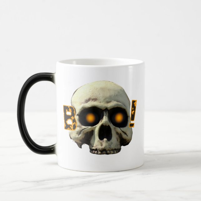 Boo Skull Magisk Mugg (Vänster)