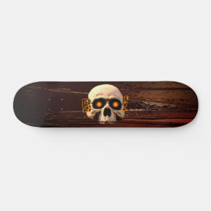 Boo Skull Mini Skateboard Bräda 18,5 Cm