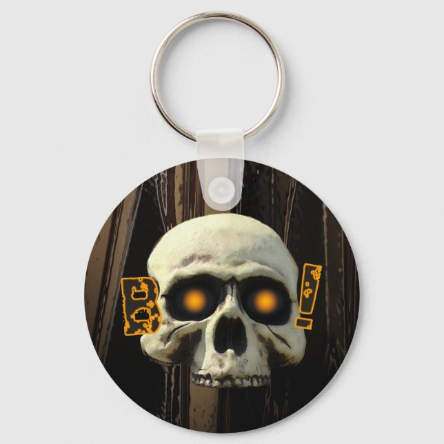 Boo Skull Nyckelring (Framsida)