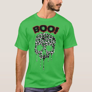 BOO SKULL T SHIRT
