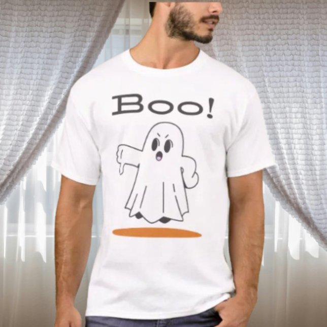 Boo! Söt Spöke Rolig Halloween Tröja (Skapare uppladdad)