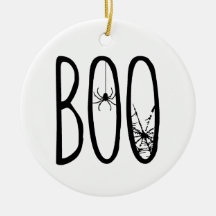 Boo Spindel & Spindelnät Kuslig Ominnlig Halloween