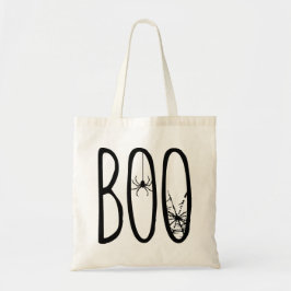 Boo Spindel & Spindelnät Kuslig Ominös Halloween-h Tygkasse