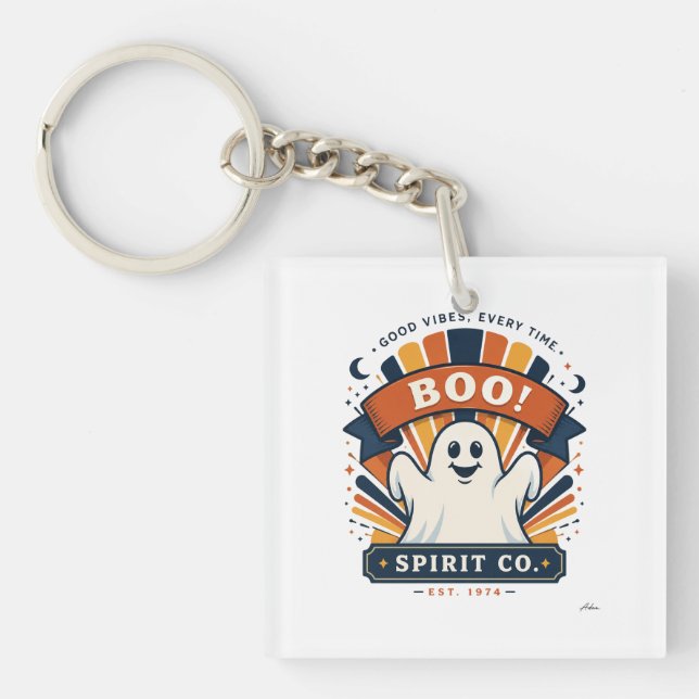 Boo Spirit Co. Ghost Långärmad (Framsidan)