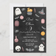 Boo! Spökaktig barnkalas
