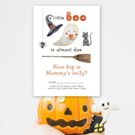 Boo! Spöke - hur stor är mammans mage Tilläggskort