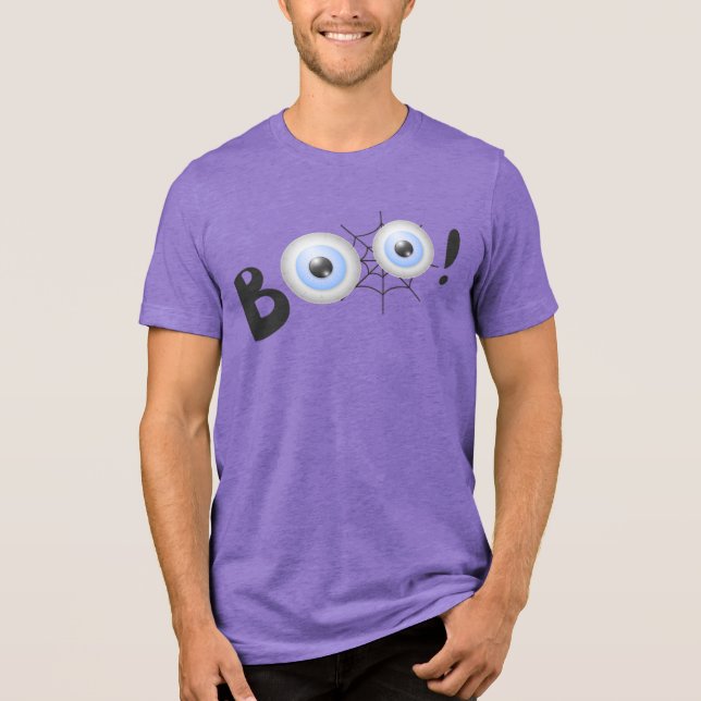 Boo Spooky Eyebully | Halloween T Shirt (Framsida)