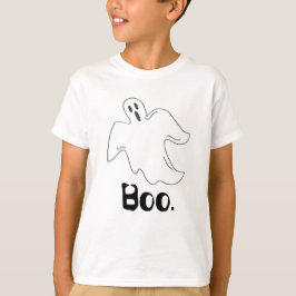 Boo! Spooky Ghost Halloween Costume Party Tee Shirt