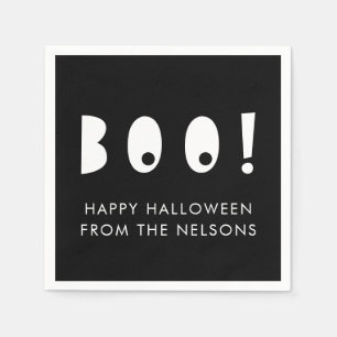 Boo Spooky Öga Personlig Halloween Pappersservett