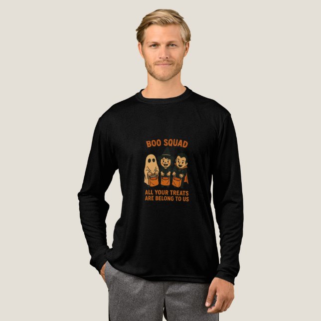 Boo Squad – All Your Treats Are Belong To Us T Shirt (Hel framsida)