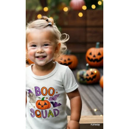 Boo Squad: Cute Halloween-vänner T Shirt
