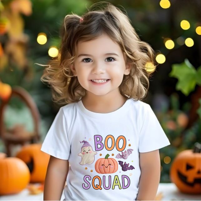 Boo Squad: Cute Halloween-vänner T Shirt (Skapare uppladdad)