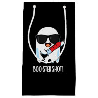 Boo-ster Shot Funny Ghost Vaccine Pun Mörk BG