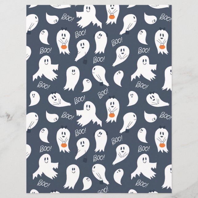 Boo Street Ghost Papprare Lakan (Framsida)