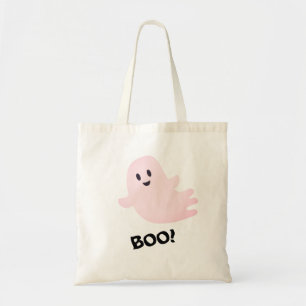 Boo Sweet Rosa Ghost Halloween Tygkasse