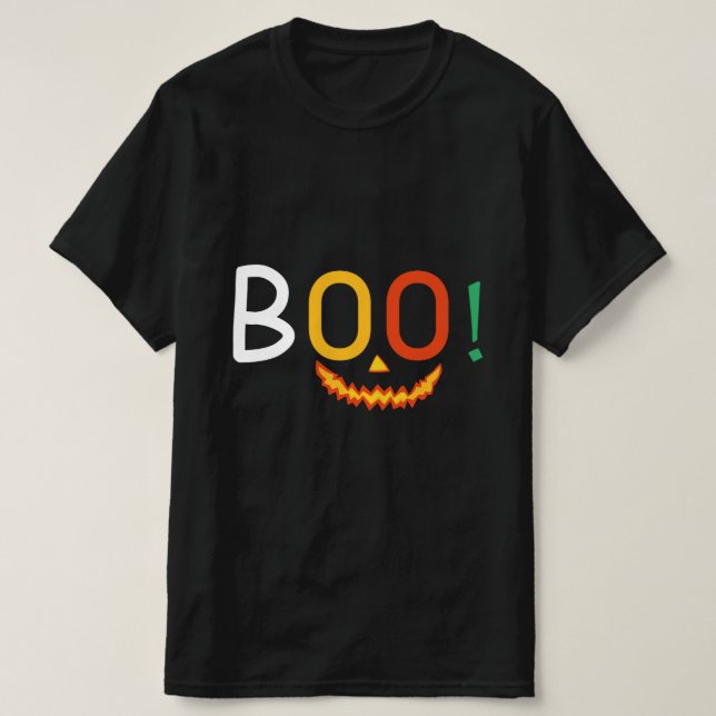 BOO! T SHIRT (Design framsida)