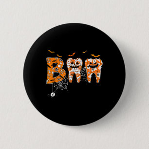 Boo Teeth Pumpkin Dentist Dental Hygienist Hallowe Knapp