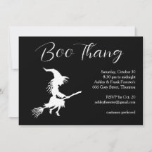 Boo Thang Flies Witch Halloween fest