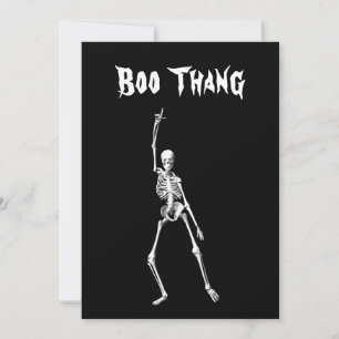 Boo Thang Halloween fest-inbjudan Inbjudningar