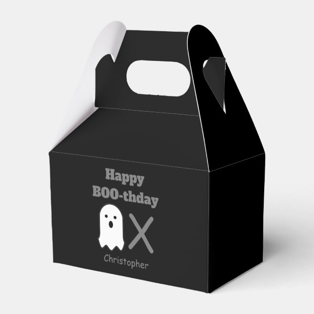 BOO-thday Ghost Presentaskar (Framsidan Sidan)