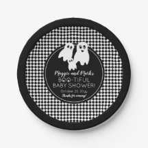 BOO - TIFUL Baby Shower BW Halloween Tack