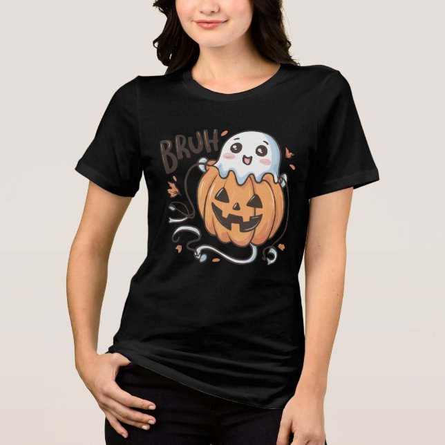 BOO-tiful BRUH! T Shirt (Framsida)