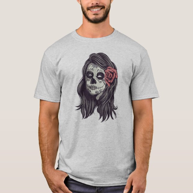 Boo-tiful Dia de los Muertos Party | Shirt Tee Shirt (Framsida)