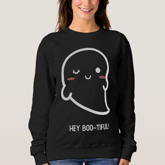 Boo tiful little Halloween Ghost for Halloween Par T Shirt (Framsida)