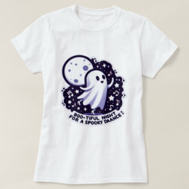 Boo-tiful Night för pooky-danshalloween pun T Shirt