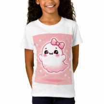👻 Boo-tiful Pinkoween T-Shirt for Girls! 🎀 👻