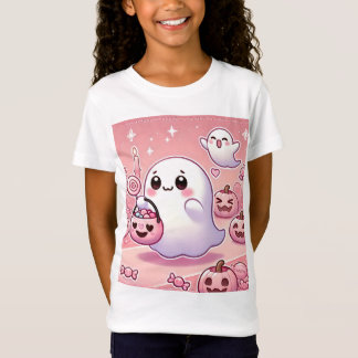 👻 Boo-tiful Pinkoween T-Shirt for Girls! 🎀 👻