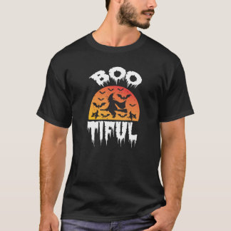 boo tifuul halloween day häxa t shirt