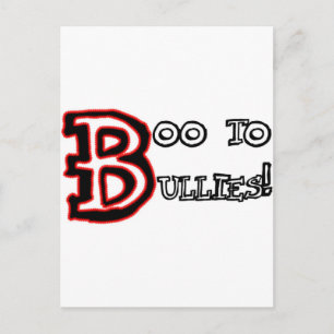 Boo till Bullies! Vykort