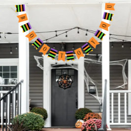 Boo till dig Anpassningsbar Halloween Vimplar