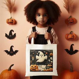 Boo till dig Fall Pumpkin Jack Crew Spooky Hallowe Tygkasse