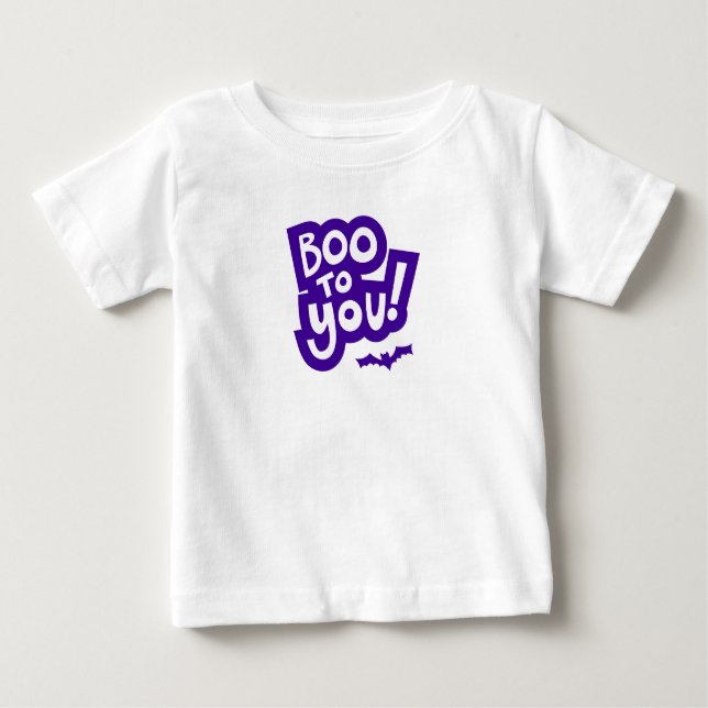 Boo till dig Halloween Shirt T Shirt (Framsida)