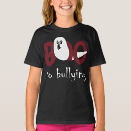 Boo to Bullying Spooky Ghost Halloween T Shirt