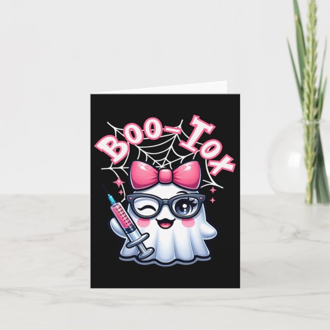 Boo-tox-injektor Halloween Filler Botox Dysp Kort (Framsida)