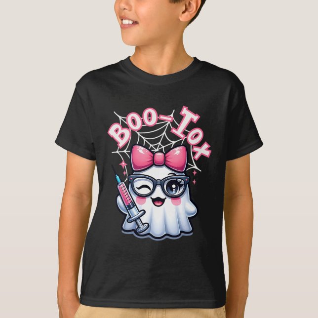 Boo-tox-injektor Halloween Filler Botox Dysp T Shirt (Framsida)