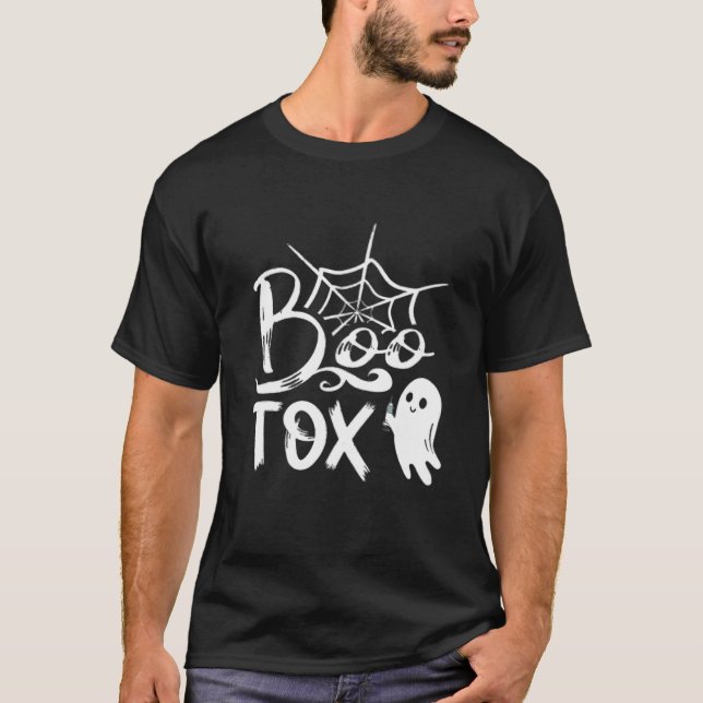 Boo-Tox-injektor Halloween Filler Botox Dysp T Shirt (Framsida)