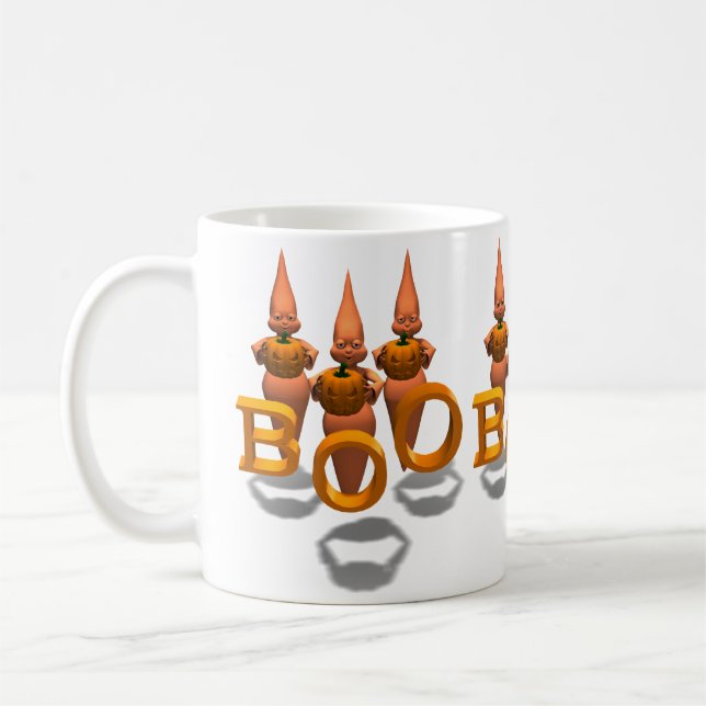 Boo! Tre Cute Ghosties Kaffemugg (Vänster)