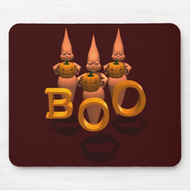 Boo! Tre Cute Ghosties Musmatta (Framsidan)