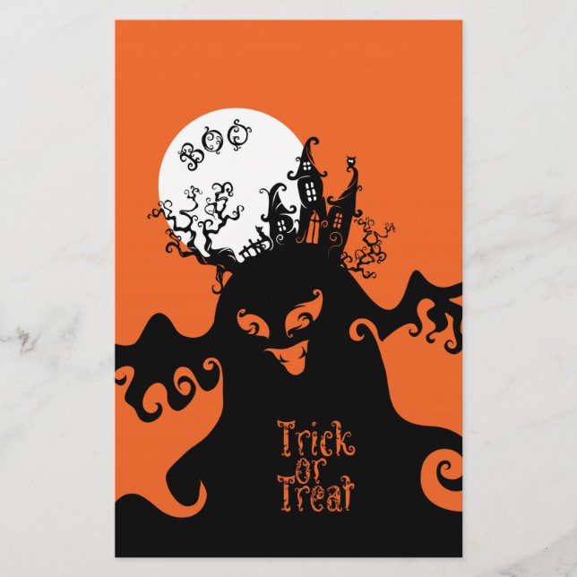 Boo Trick or Treat-design Flygblad (Framsidan)
